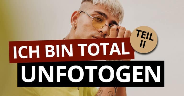 Ich bin total unfotogen