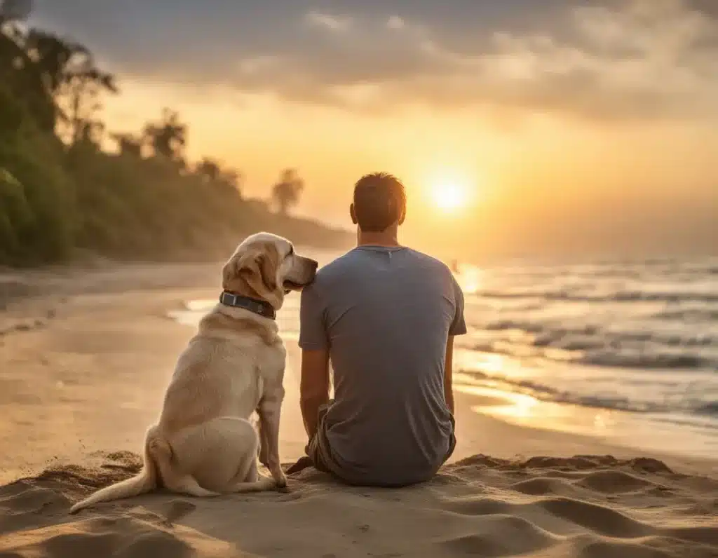 emotionen mannmithund