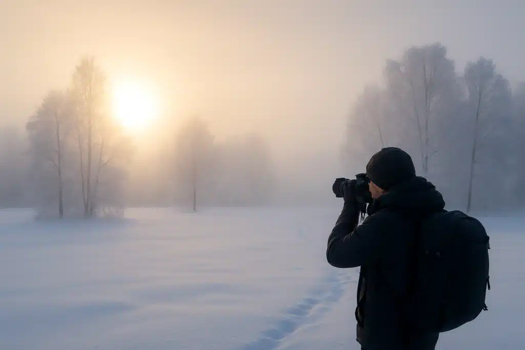 Winterfotografie Zauber und Psychologie